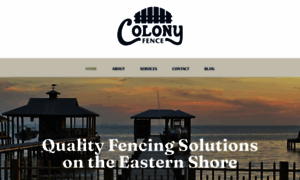 Colonyfencecompany.com thumbnail