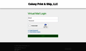 Colonyprintandship.anytimemailbox.com thumbnail