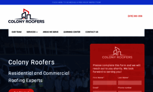 Colonyroofers.com thumbnail