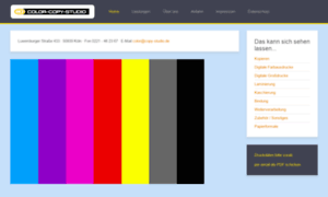 Color-copy-studio.de thumbnail