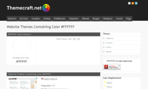 Color-ffffff.themecraft.net thumbnail