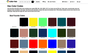 Color-hex.org thumbnail