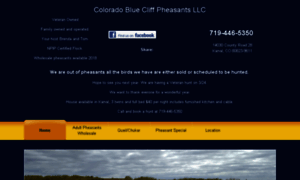 Coloradobluecliffpheasants.com thumbnail