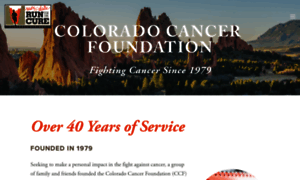 Coloradocancerfoundation.org thumbnail