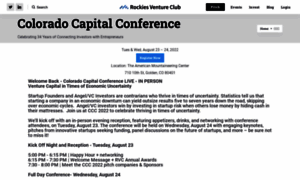 Coloradocapitalconference.org thumbnail