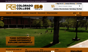 Coloradocollege.edu thumbnail