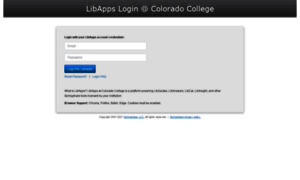 Coloradocollege.libapps.com thumbnail