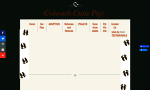 Coloradocutiepigs.com thumbnail