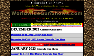 Coloradogunshows.net thumbnail