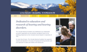 Coloradohearingfoundation.org thumbnail