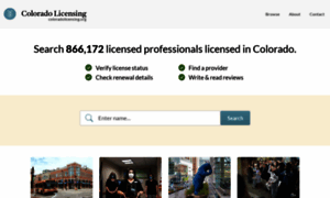 Coloradolicensing.org thumbnail