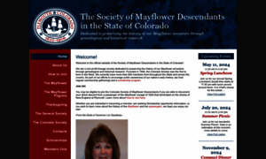 Coloradomayflowersociety.org thumbnail