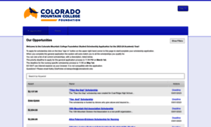 Coloradomtn.academicworks.com thumbnail