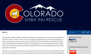 Coloradoshibainurescue.org thumbnail