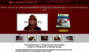 Coloradospringschiropracticclinics.com thumbnail