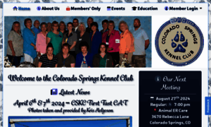 Coloradospringskennelclub.com thumbnail