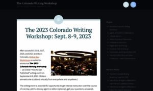 Coloradowritingworkshop.com thumbnail