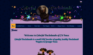 Colorful-dachshunds.com thumbnail