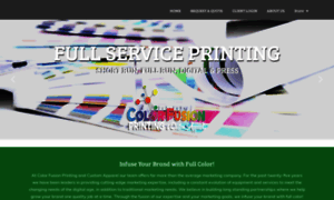 Colorfusionprinting.com thumbnail