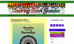 Coloringbookgoodies.com thumbnail
