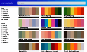 Colorpalettes.io thumbnail