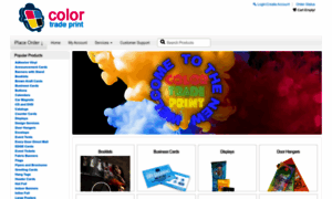 Colortradeprint.com thumbnail