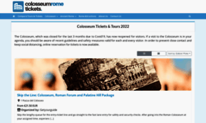 Colosseumrometickets.com thumbnail