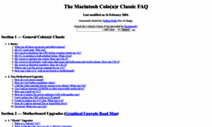 Colourclassicfaq.com thumbnail