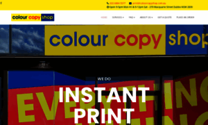 Colourcopyshop.com.au thumbnail