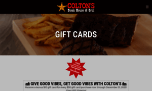 Coltonssteakhouse.cardfoundry.com thumbnail