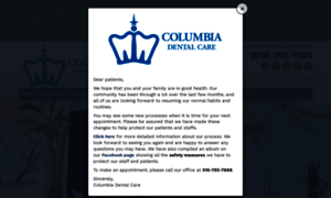 Columbia-dentalcare.com thumbnail