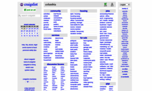 Columbia.craigslist.org thumbnail
