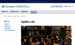 Columbiaagalliulab.org thumbnail