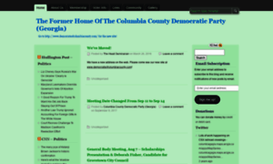 Columbiacntydemocrats.wordpress.com thumbnail