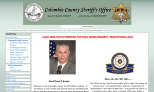 Columbiacountysheriff.us thumbnail