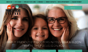 Columbiafamilyfocuseyecare.com thumbnail