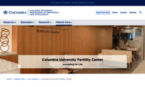 Columbiafertility.org thumbnail