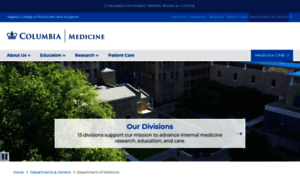 Columbiamedicine.org thumbnail