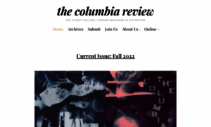 Columbiareviewmag.com thumbnail