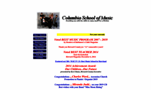 Columbiaschoolofmusic.com thumbnail