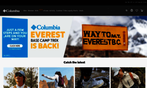 Columbiasportswear.co.in thumbnail