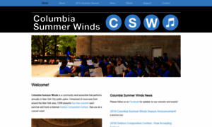 Columbiasummerwinds.org thumbnail