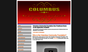 Columbuscommunityfoundation.com thumbnail