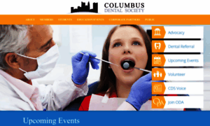 Columbusdentalsociety.org thumbnail