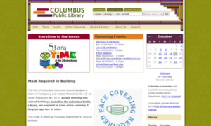 Columbuspubliclibrary.info thumbnail