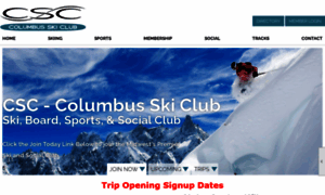 Columbusskiclub.org thumbnail