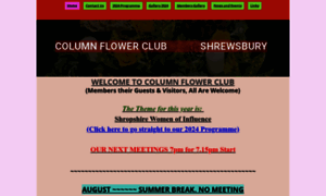 Columnflowerclubshrewsbury.co.uk thumbnail