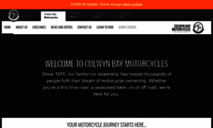 Colwynbaymotorcycles.com thumbnail