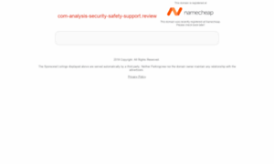 Com-analysis-security-safety-support.review thumbnail