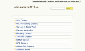 Com-careers-2012.us thumbnail